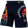 Hardcore Training Pantaloncini MMA Uomo BJJ No Gi Grappling Kickboxing | Fight shorts per jiu jitsu e kickboxing, tessuto elasticizzato, spacchi laterali e vita regolabile, con cordoncino interno