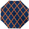 HLBSDM Schema per cruciverba Clan irlandese McNamara MacNamara Tartan Plaid Ombrello grande a tripla piega con protezione solare e antipioggia