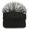 SCSpecial novità Visiera Berretto Visiera Regolabile Cappello con Parrucche a Spillo Visiera per Capelli Finti per Adulti