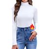 Aottori Maglia Termica Donna Collo Alto Manica Lunga | Maglietta, Slim Fit Lupetto Aderente, Elasticizzato Dolcevita Caldo Elegante, Basic, Tops, Intimo Autunno Invernale