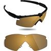 Fiskr Lenti polarizzate di ricambio compatibili con occhiali da sole Oakley Si M Frame 2.0 OO9047, resistenti agli urti e vestibilità perfetta