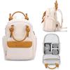 K&F CONCEPT Borsa per fotocamera, zaino da tutti i giorni per fotocamera con divisori rimovibili per le donne. Compatibile con fotocamere reflex/obiettivi/tablet