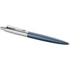 Parker Jotter penna a sfera XL | Primrose Matte Blue | finitura cromata | punta media | inchiostro blu | confezione regalo