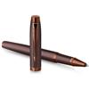 Parker IM monocromatica Penna roller | inchiostro nero | finitura e puntale bordeaux | punta fine | confezione regalo