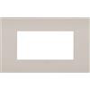 Vimar 19954.31 Placca Arké fit 4 moduli, metallo, sabbia di lipari