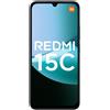 Xiaomi smartphone redmi 15c 4+256gb 6.9 4g midnight black ds