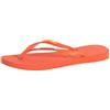 Havaianas Slim Logo Metallic, Infradito Donna, Rosa, 39/40 EU