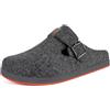 Sisttke Pantofole Donna Uomo Ciabatte Feltro Slippers | Plantare Intercambiabile,Unisex,Invernali Chiuse,Caldo Comode,Antiscivolo Soglia,Home Scarpe,Ragazza,Casa Fluffy,Gomma