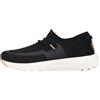 HEYDUDE Hey Dude Sirocco Neutrals - Scarpe Uomo Slip-On - Mocassini, Black/White, 45