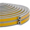 YANKUIRUI Nastro Sigillante per Porte e Finestre Nastro Autoadesivo in Schiuma per Porte e Finestre, Anti-Collisione, Anti-Suono, Anti-Acqua e Anti-Polvere (20M-Grigio)