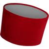 PAMINGONO Paralume in Velluto con Rivestimento Interno per Lampada da Tavolo Semplice e Leggero Decorazione Versatile per Soggiorno e Camera da Letto Confezione Singola Rosso Interno