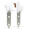 Markiso® Imbuto di ingresso per tapparelle per miniprofili [2 paia] Imbuto di ingresso universale per guide di tapparelle, larghezza di ingresso 11 mm [Prodotto in Germania], per tutte le guide di