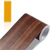 ZTVOWTO Bordi Pannelli Adesivi Bordo Autoadesivo Adesivo per Pareti Striscia Adesiva Muro Decorativa Bordo adesivo per carta da parati impermeabile 10cm*1000cm(Noce)