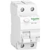 Schneider Electric Interruttore di corrente residua IDK 2P 25A 30MA tipo A, A9Z01225, bianco