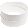 Steinberg14 Bianco Ø 125 mm, connettore senza valvola di non ritorno in PVC