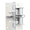 Cidegoo Cerniera a molla per porta a chiusura automatica, 1 pezzo, cerniera a molla per porta a chiusura automatica, invisibile, antiruggine, accessori per la casa per porte (argentato)