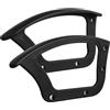 CAXUSD Braccioli Sedia Gaming 2 Pezzi Plastico, Accessori Sedia Ufficio | Anelli per Braccioli, Design Versatile, Nero, per Computer Chair e Casa
