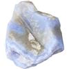 Generic Pietre di cristalo Grezzo Agata Blu - Minerale Minerale Naturale Come riempitivo per vasi | Vasi da Fiori Decorativi in Agata di Pizzo Blu, Decorazioni per la casa, Pietre preziose Versatili