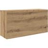vidaXL Mobiletto da Bagno Rovere Artigianale 80x25x40 cm in Truciolato