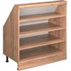 Vicco Mobile sottotetto Rion, Rovere dorato/Rovere dorato