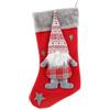 Cabilock 1pezzi Calza Natale Senza Volto Calza Regalo di Natale Calzini Regalo Sacchetto Calzini di Decorazioni per Albero di