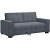 vidaXL Divano a 2 Posti grigio scuro180x78x84 cm in Velluto