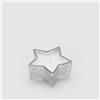 Generico EDG - Enzo De Gasperi Candela Forma Stella Altezza 4cm Diametro 8,5cm