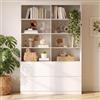 Xbro Libreria Alta con Cassetti 120 x 34 x 180 cm