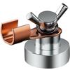 DAGLLGEW Morsetto di terra magnetico per saldatura, supporto per elettrodo con morsetto di terra per saldatura resistente alla corrosione da 1, 37 pollici 300A, clip per cavo per saldatore manuale per mag