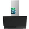Cecotec Cappa aspirante Cecotec 60 cm Decorativa Bolero Flux DT 604400 Nero opaco A+++. Aspirazione 416,5 m³/h, 3 velocità, basso consumo