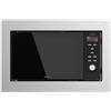 Cecotec GrandHeat 2350 Forno a Microonde da Incasso Digitale in Acciaio Nero. 900W, Integrabile, 23 Litri, Grill