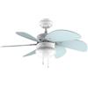Cecotec Ventilatore da soffitto Cecotec EnergySilence 3600 Vision Sky. 50 W, Diametro 92 cm, Lampada, 3 velocità, 6 pale reversibili