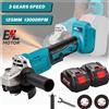 OWJHE 125MM Smerigliatrice angolare elettrica senza spazzole Macchina da taglio a velocità variabile Strumento per la lavorazione del legno per Makita 18v Batteria Pin