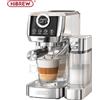 NONE HiBREW H13A, macchina da caffè con 6 modalità, controllo PID della temperatura, sistema a doppio bollitore, estrazione a 20 bar, pulizia automatica, cappuccino/latte con un tocco, grande serbatoio