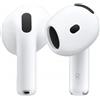 Apple Auricolari AirPods 4 2024 + Cust.Ric. USB-C MXP63ZM/A