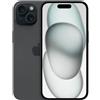Apple iPhone 15 15,5 cm (6.1") Doppia SIM iOS 17 5G USB tipo-C 128 GB Nero