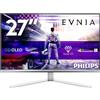 Philips Evnia 8000 27M2N8500/00 Monitor PC 67,3 cm (26.5") 2560 x 1440 Pixel Quad HD QD-OLED Bianco
