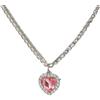 Hameadner Collana con ciondolo a cuore da donna