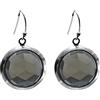 Meadows Orecchini in argento sterling 925 con quarzo fumé da 8,49 g.