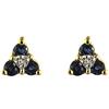 Ivy Gems Donna 9 cts (375) Oro giallo Ronde FINEEARRING