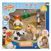 Bandai - Fattoria di Zenon, confezione da 5 pezzi, multicolore AR85500, Esplora il mondo con il pacchetto di super figure di zenone, divertimento totale