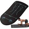 Generico Ab Wheel Exercise Mat Foldable Portable Anti Slip Pad | Foldable Anti Slip Exercise Pad For Ab Wheel Training Floor Protection Travel And Daily Fitness