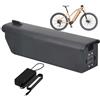 WSDAV Batteria agli ioni di Litio 36V 17,5Ah 24,5Ah 30Ah Pacco Batteria al Litio 48V 14Ah 17,5Ah 20Ah Batterie per Motore 0-1100W con caricabatteria,48v20ah