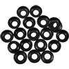 NUOBESTY 20 Pezzi Kit Guarnizione Cono ASSE in Ferro per Mozzo Bicicletta Mountain Bike Nero, Compatibilità Ampia e Prevenzione Danni per Riparazione e Aggiornamento ASSE Bici