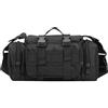 TOMETURE Borsa a Tracolla Outdoor Fantasia Militare Nera in Canvas Grande