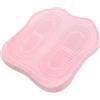 TOMETURE Tavoletta per Stretching Slant Board Rosa per Esercizi Indoor | Pieghevole da Viaggio, Plastico e Ferro, Comfort Funzione Massaggiapiedi, Adatta a Ogni Livello