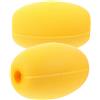 ERINGOGO Boa Galleggiante da Pesca Giallo 2 Pezzi Eva Alta Densità | Kayak e Barca, Uso in Pesca, Leggero e Antiusura, Formato Ovale, Set da 2