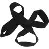 Uonlytech Cinghia per Trasporto Tappetino Yoga Nera in Cotone, 2 Pezzi