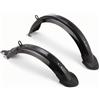 Amagogo Parafango Bicicletta Parafanghi Parabrezza Paraschizzi Set in PP per Bici Pieghevoli con Copertura Completa E Montaggio Semplice Adatto a Spostamenti