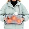 Mineup Scaldamani Ricaricabili Con Batteria Da 10000mAh, Scaldamani Elettrico Ricaricabile USB, Guanti Riscaldati Elettrici, Pochette Scaldaman Per Donne, Bambini, Campeggio E Regali Di Natale